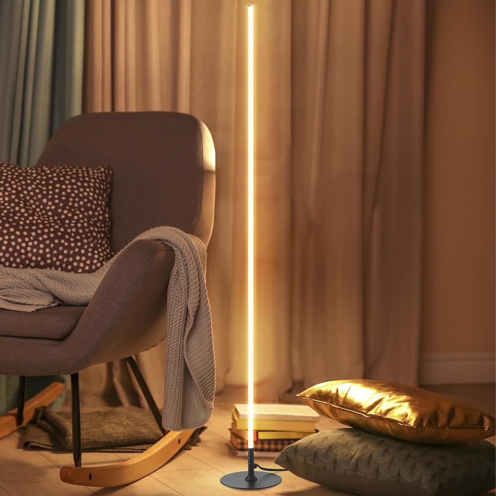 Iris LED Integrated Floor Lamp. Picture 9