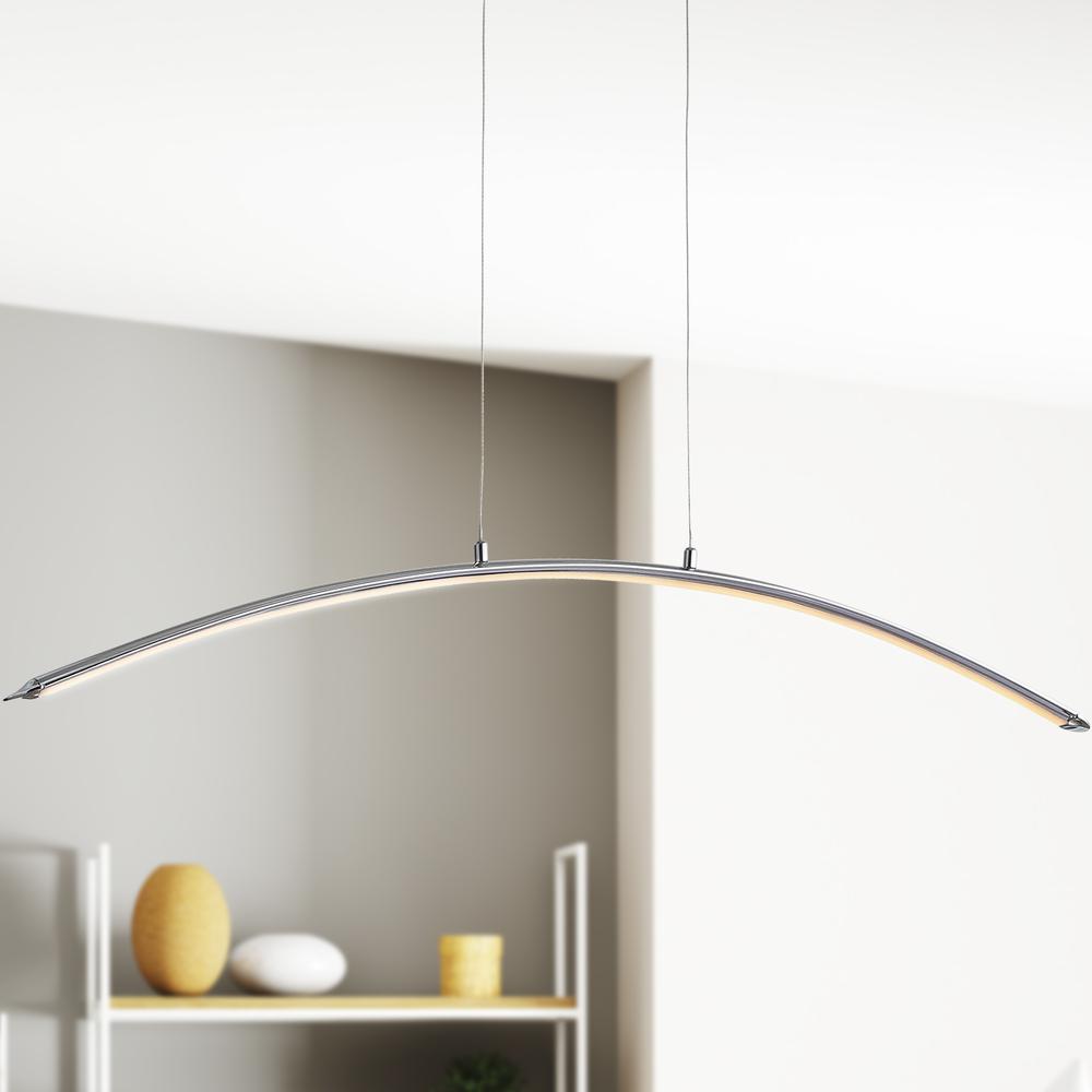 Roxanna Dimmable Adjustable Integrated Led Metal Linear Pendant. Picture 11