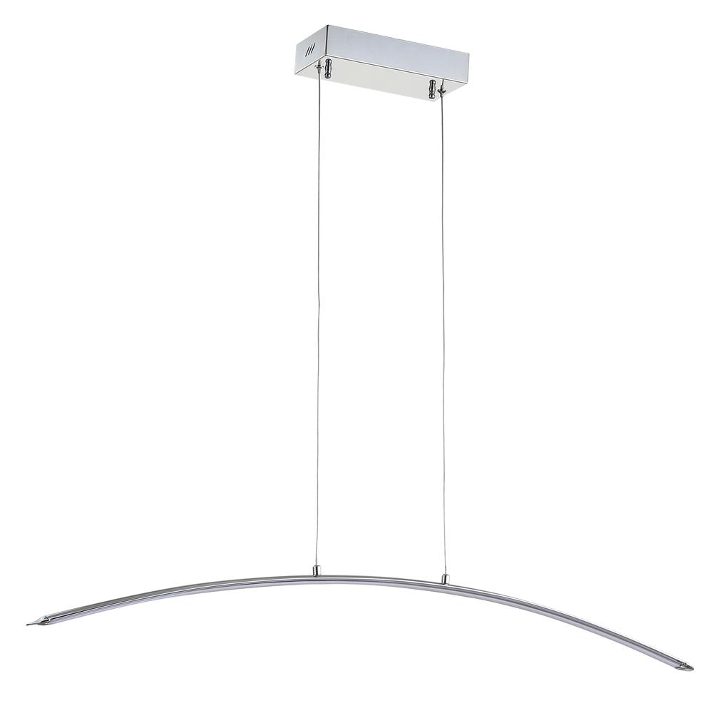 Roxanna Dimmable Adjustable Integrated Led Metal Linear Pendant. Picture 2