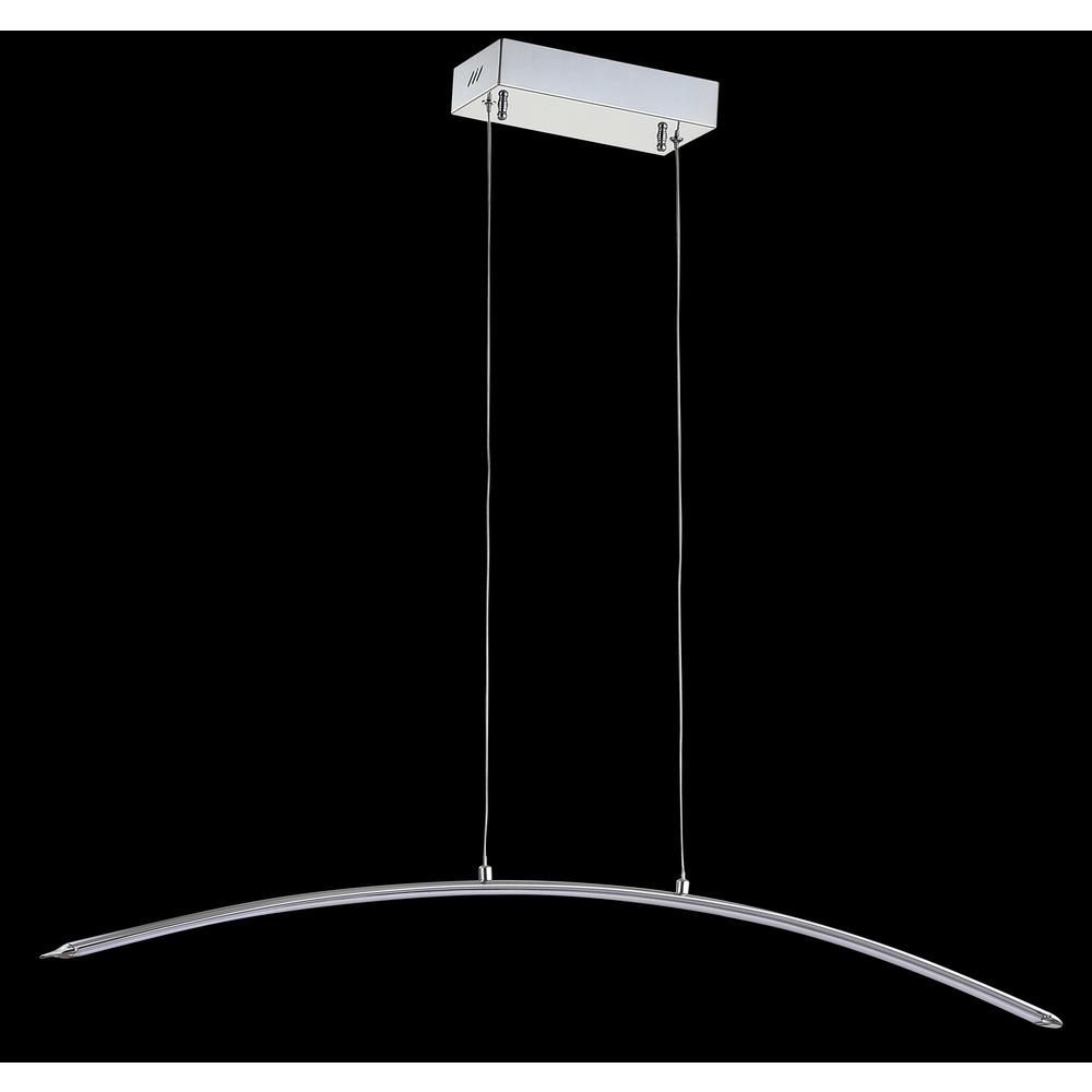 Roxanna Dimmable Adjustable Integrated Led Metal Linear Pendant. Picture 4