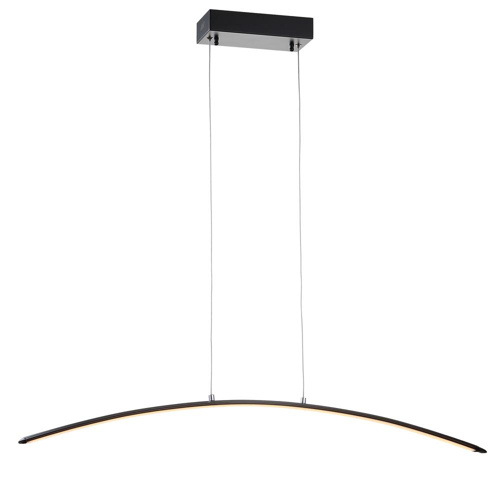 Roxanna Dimmable Adjustable Integrated LED Metal Linear Pendant. Picture 1