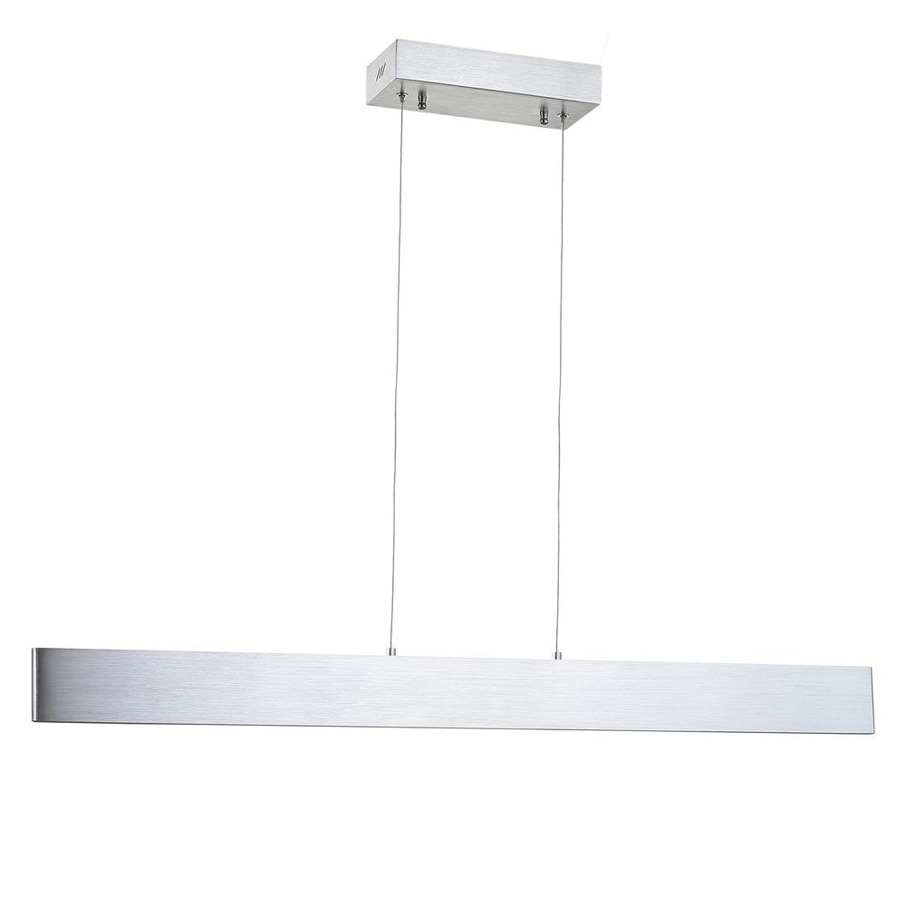 Draper Dimmable Adjustable Integrated LED Metal Linear Pendant. Picture 2