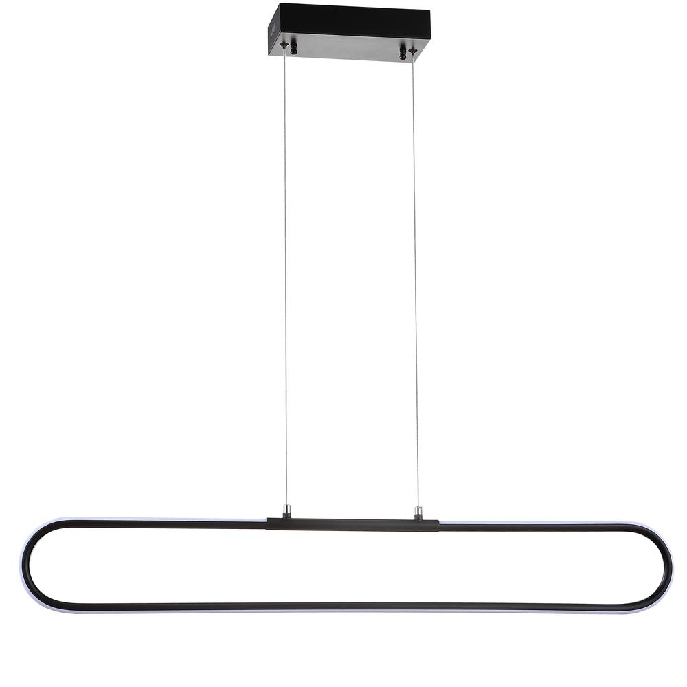 Ned Dimmable Adjustable Integrated LED Metal Linear Pendant. Picture 2