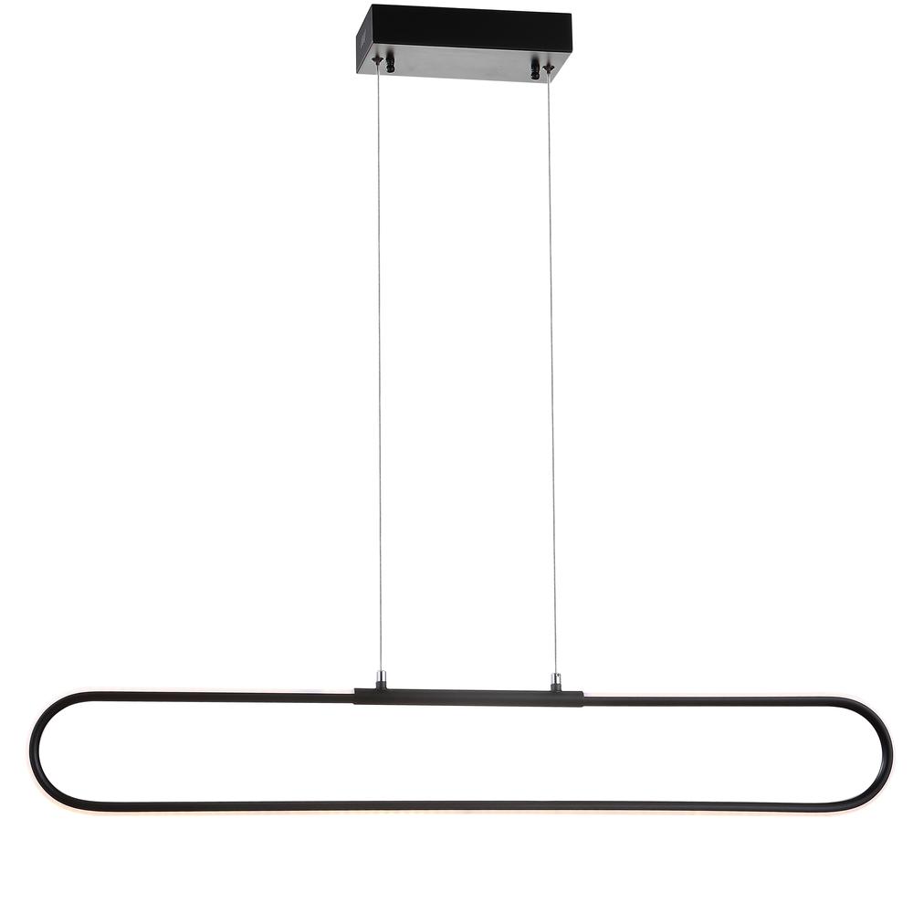 Ned Dimmable Adjustable Integrated LED Metal Linear Pendant. Picture 1