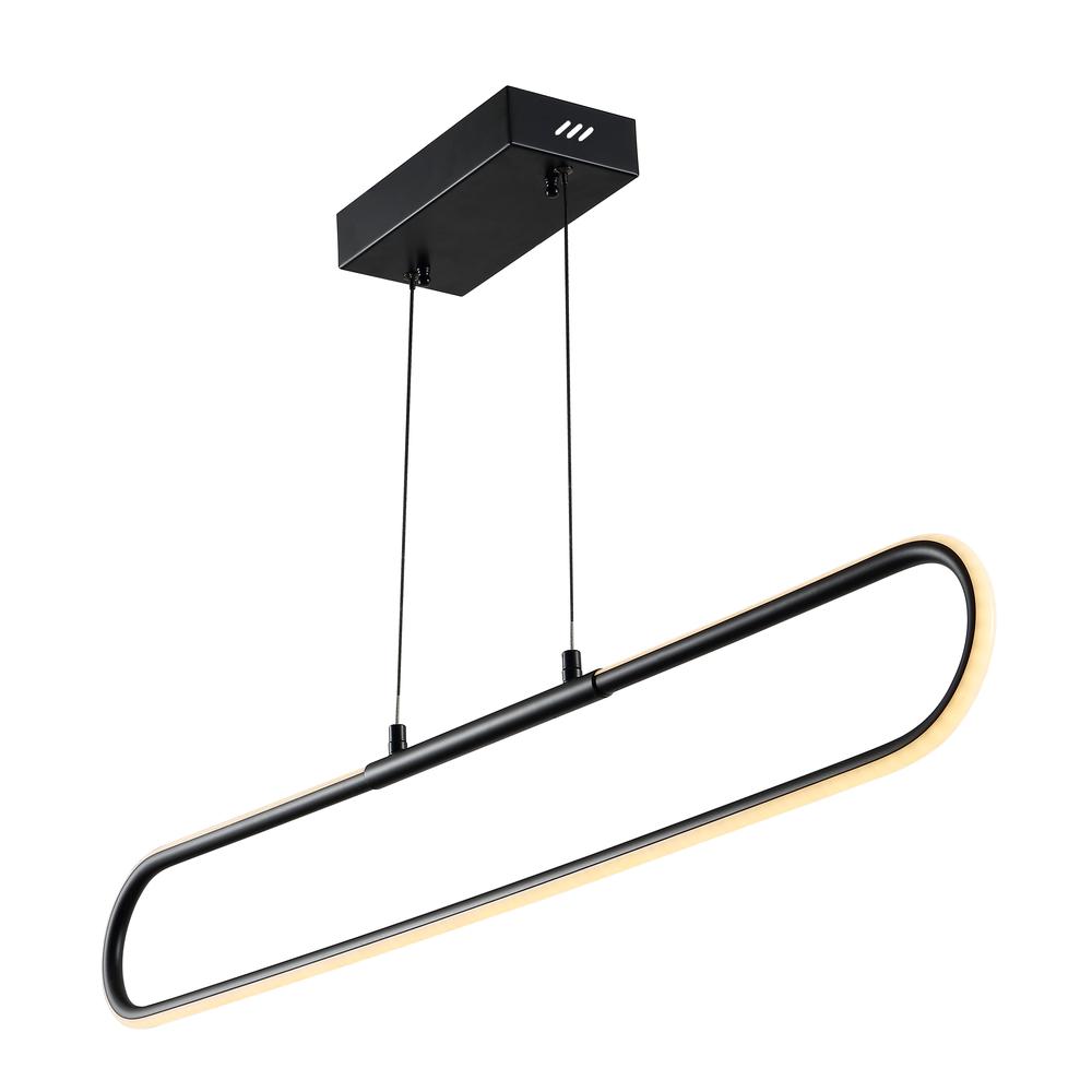 Ned Dimmable Adjustable Integrated LED Metal Linear Pendant. Picture 7