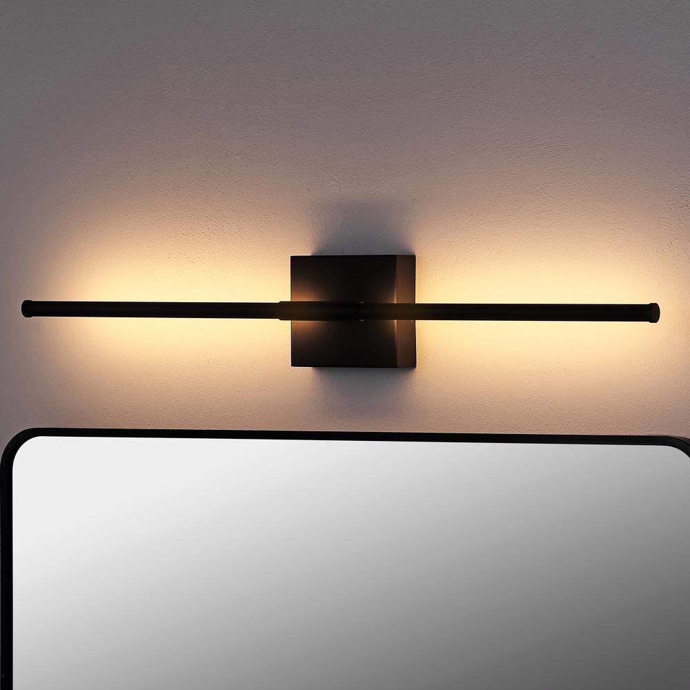 Makena Dimmable Integrated LED Metal Wall Sconce. Picture 11