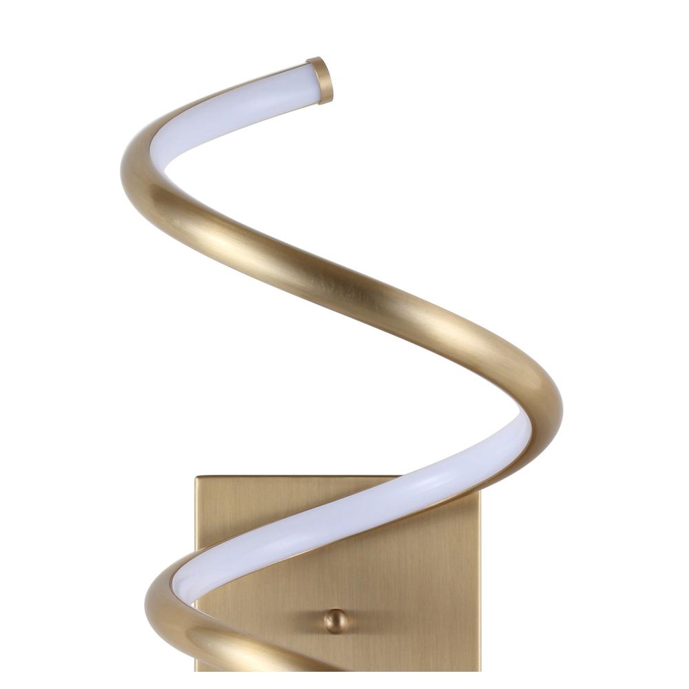 Scribble Modern Metal Integrated LED Vanity Light Sconce. Picture 5