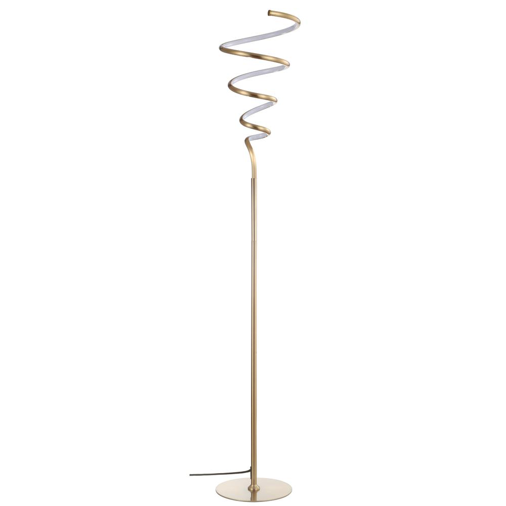 Scribble Modern Dimmable Metal Integrated LED Floor Lamp. Picture 2
