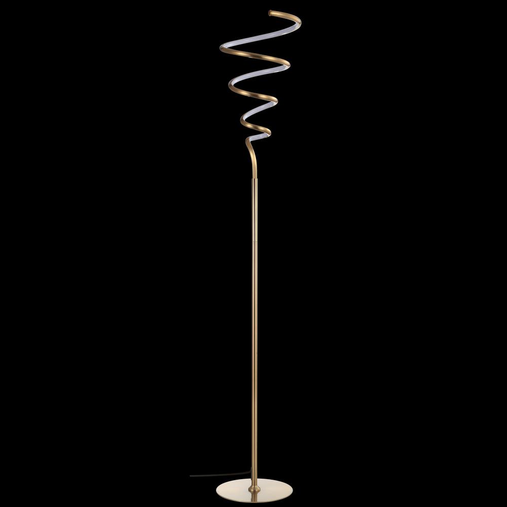 Scribble Modern Dimmable Metal Integrated LED Floor Lamp. Picture 4