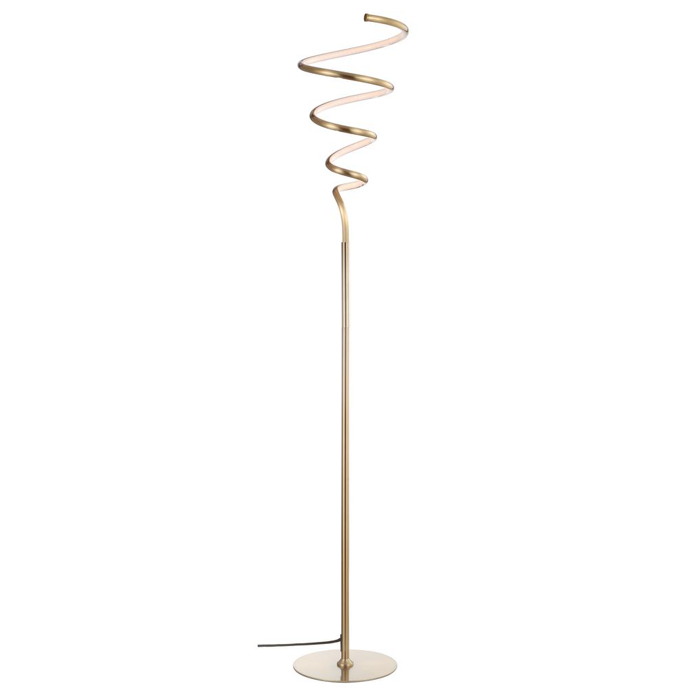 Scribble Modern Dimmable Metal Integrated LED Floor Lamp. Picture 7