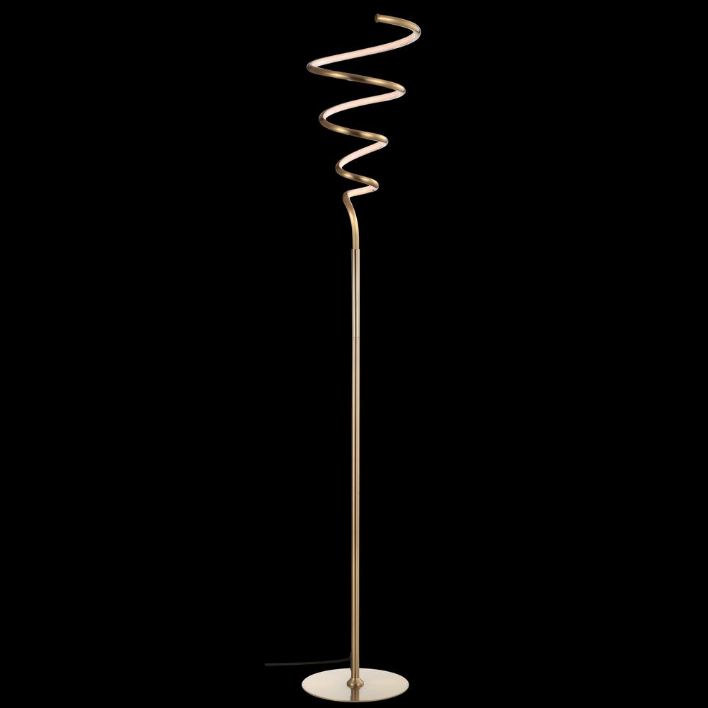 Scribble Modern Dimmable Metal Integrated LED Floor Lamp. Picture 3