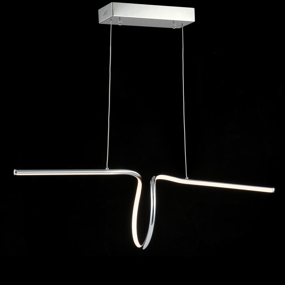 Ali Dimmable Adjustable Integrated Led Metal Linear Pendant. Picture 3