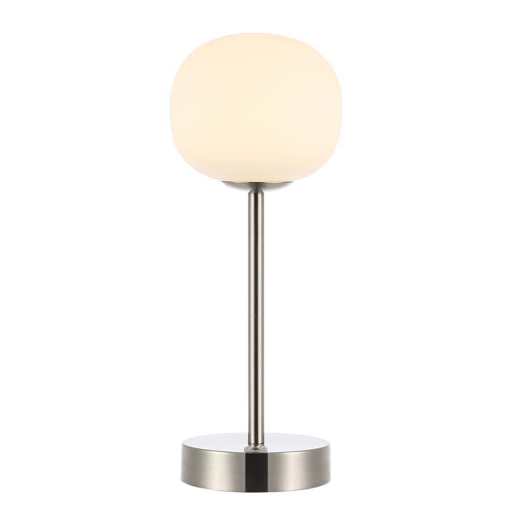 Natalia Modern Minimalist Iron Rechargeable Integrated LED Table Lamp. Picture 7