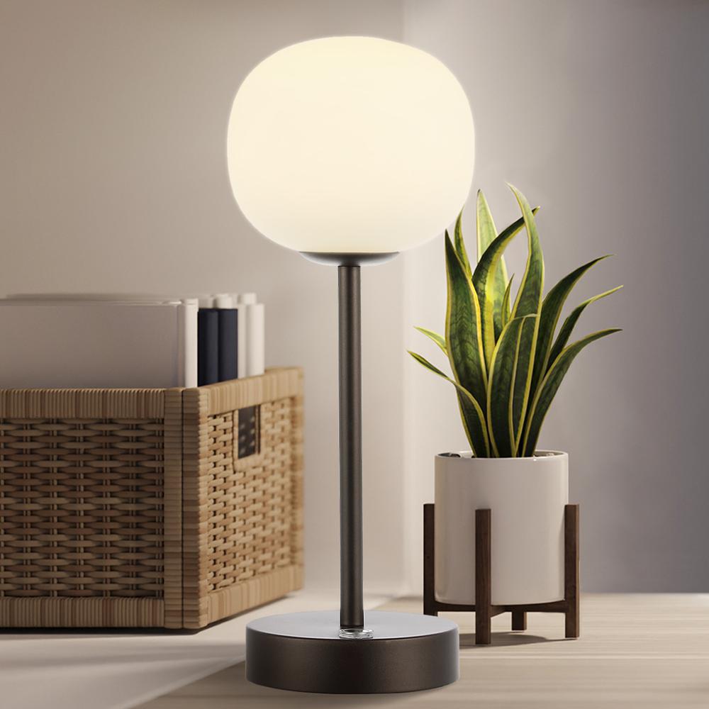 Natalia Modern Minimalist Iron Rechargeable Integrated Led Table Lamp. Picture 11