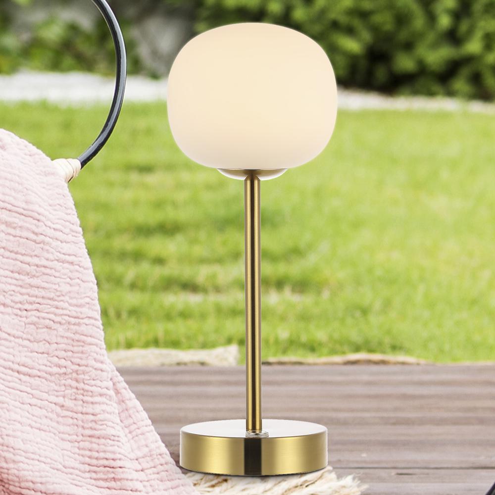 Natalia Modern Minimalist Iron Rechargeable Integrated LED Table Lamp. Picture 12