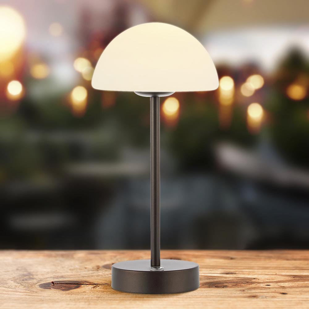 Xavier Modern Minimalist Iron Rechargeable Integrated LED Table Lamp. Picture 9