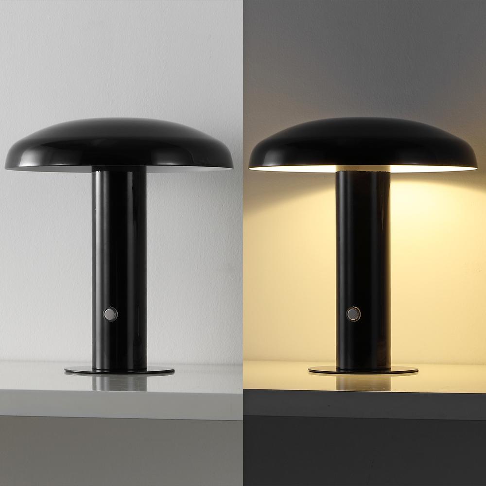 Rechargeablecordless Iron Integrated LED Mushroom Table Lamp. Picture 11