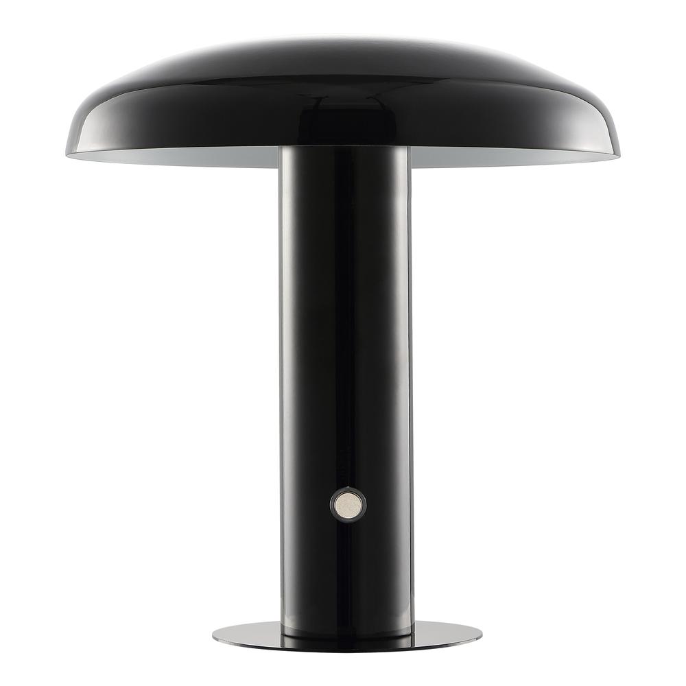 Rechargeablecordless Iron Integrated LED Mushroom Table Lamp. Picture 1