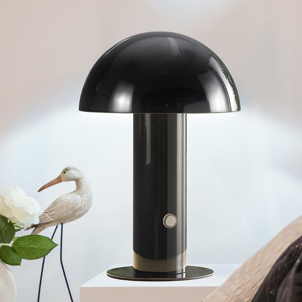 Rechargeablecordless Iron Integrated LED Mushroom Table Lamp. Picture 10