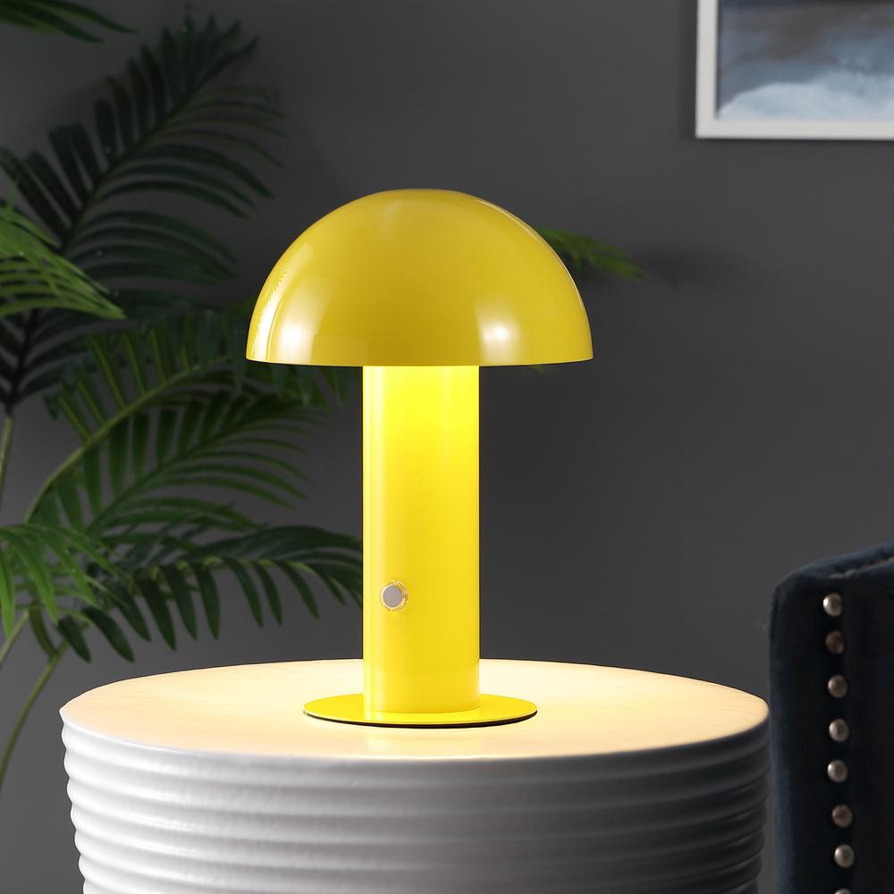 Bohemian Rechargeablecordless Iron Integrated Led Mushroom Table Lamp. Picture 8
