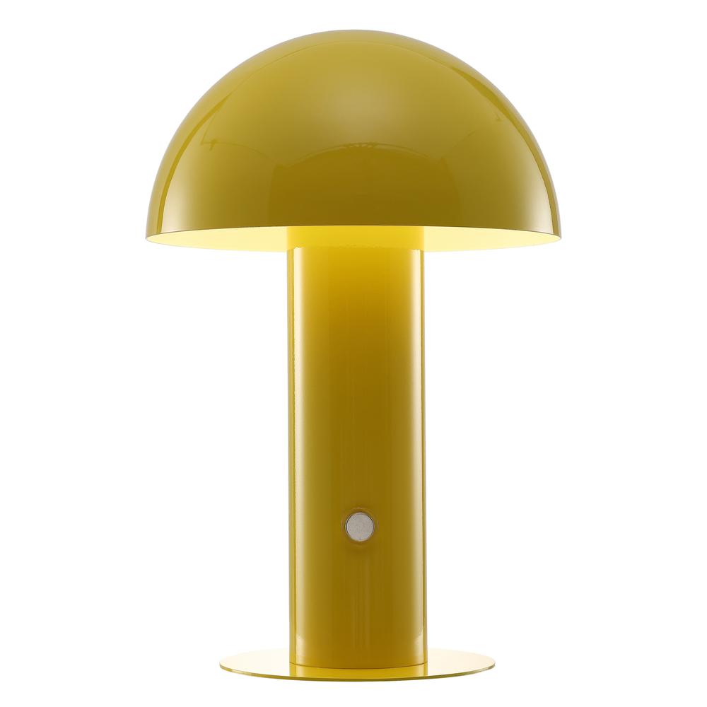 Bohemian Rechargeablecordless Iron Integrated Led Mushroom Table Lamp. Picture 7