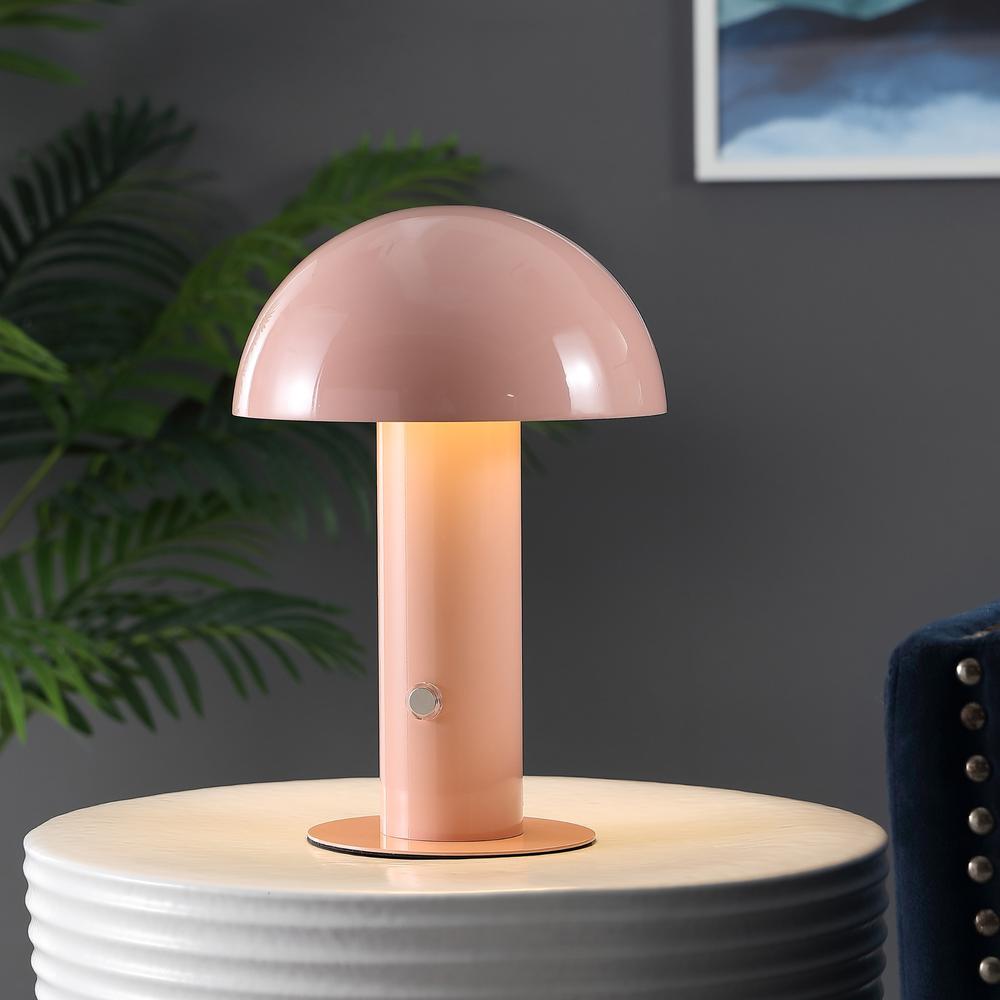 Bohemian Rechargeablecordless Iron Integrated Led Mushroom Table Lamp. Picture 8