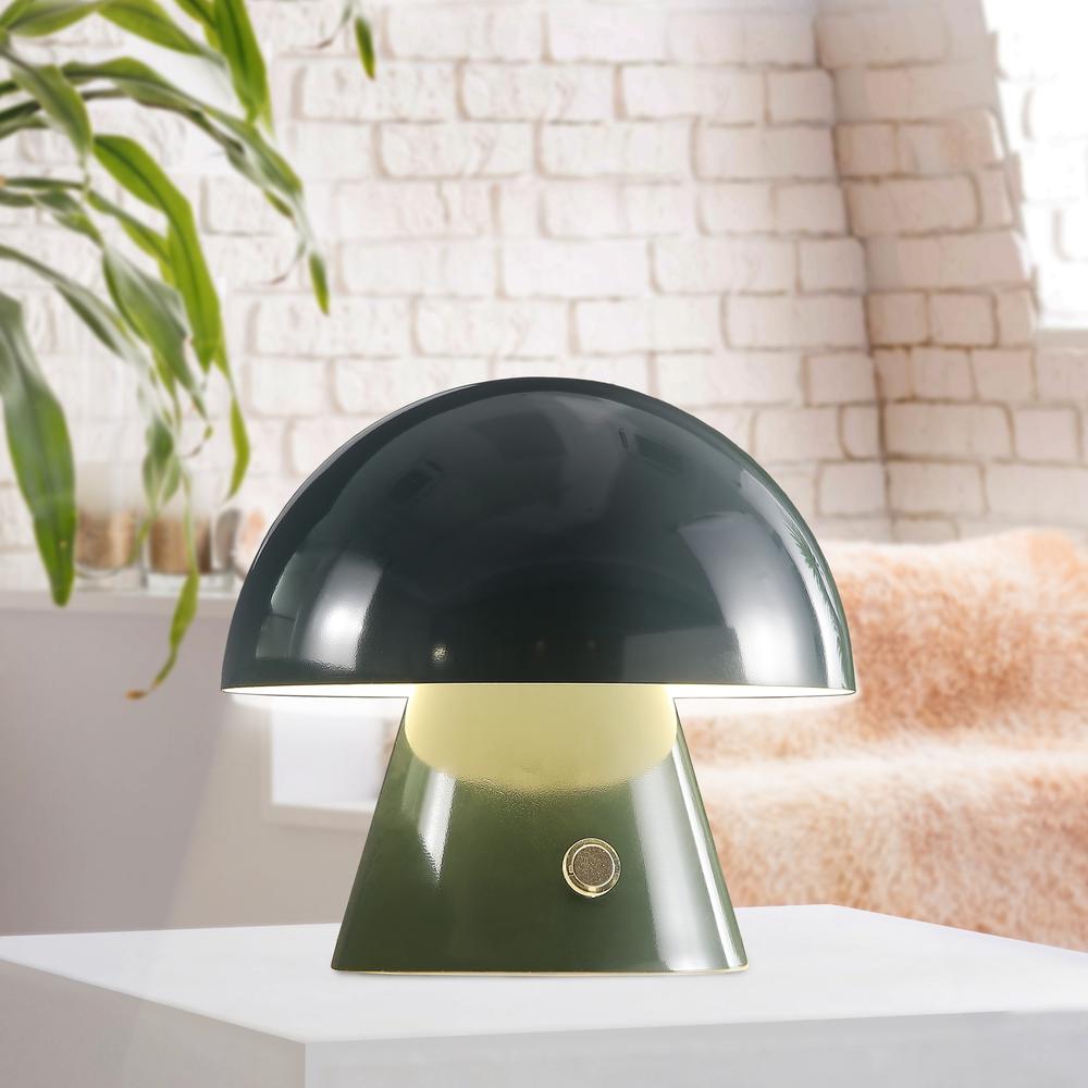 Rechargeablecordless Iron Integrated LED Mushroom Table Lamp. Picture 9