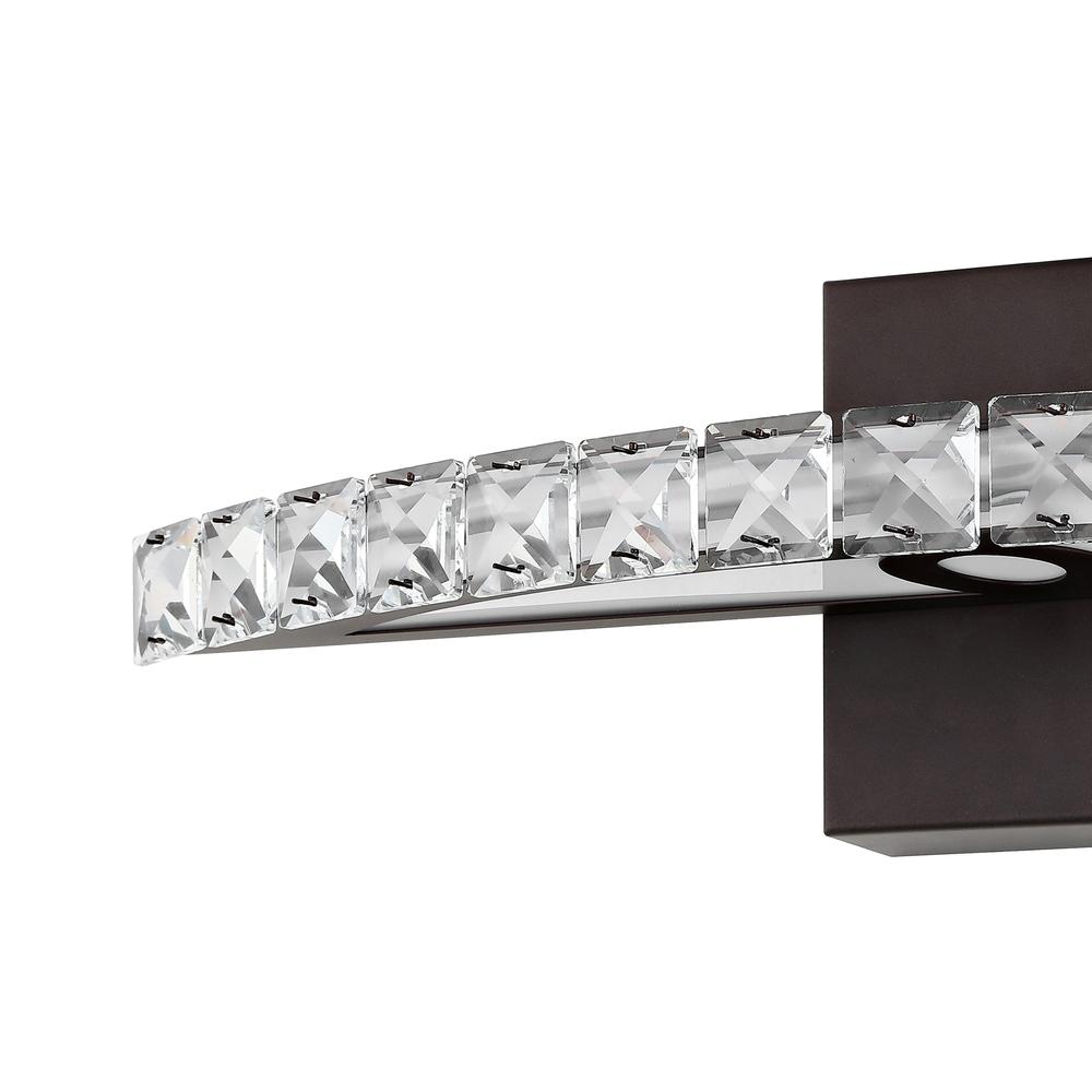 Alyson Bohemian Industrial Iron/Acrylic Integrated LED Vanity Light. Picture 3