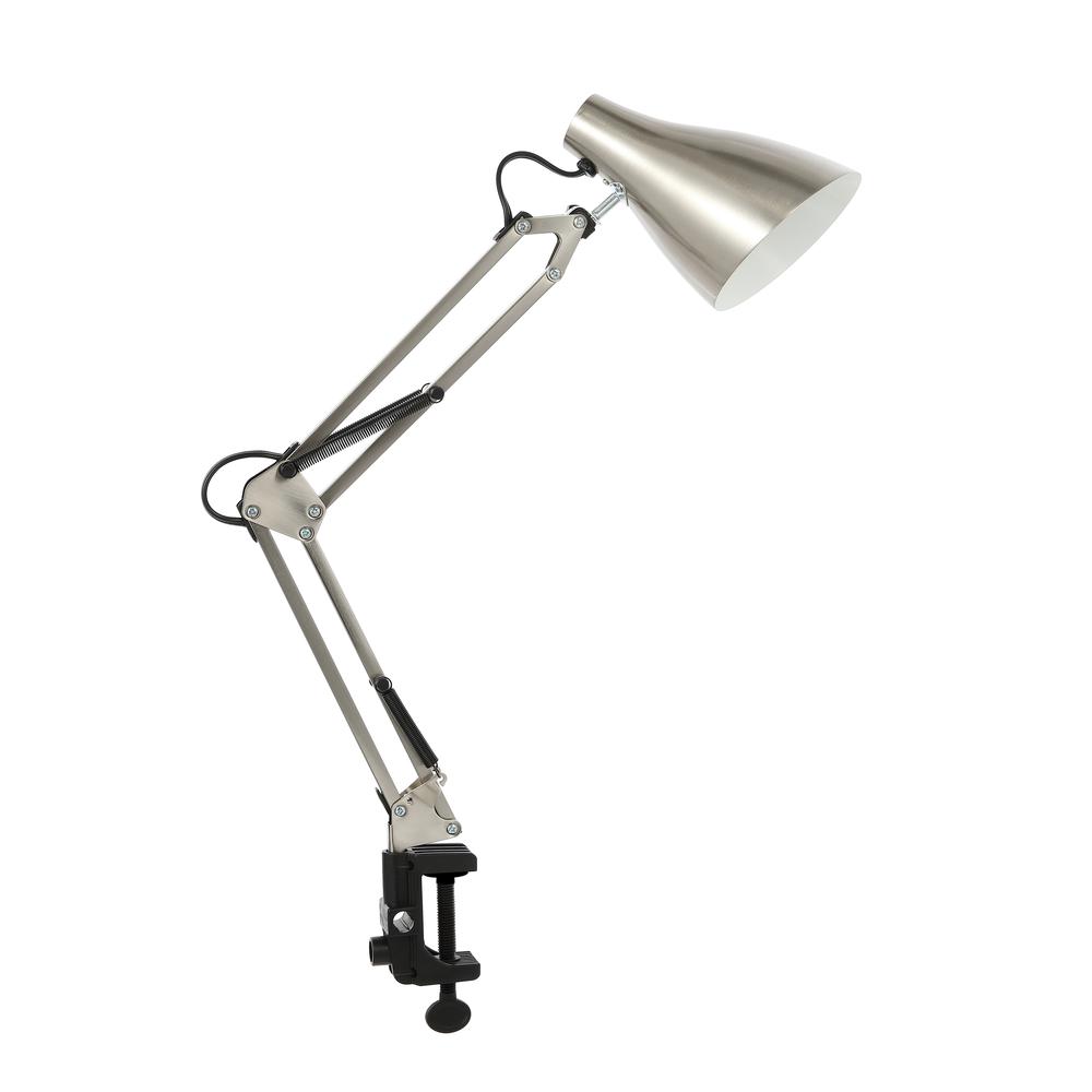 Odile Classic Industrial Adjustable Articulated Clamp On LED Task Lamp. Picture 1