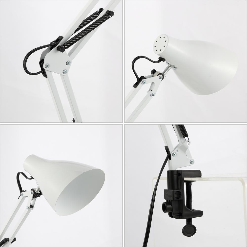 Odile Classic Industrial Adjustable Articulated Clamp On Led Task Lamp. Picture 3
