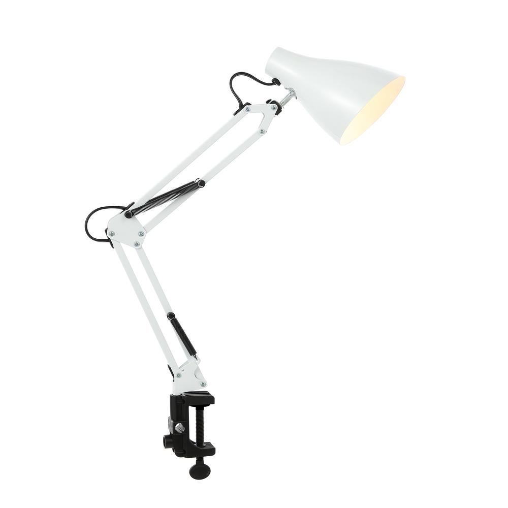 Odile Classic Industrial Adjustable Articulated Clamp On Led Task Lamp. Picture 4