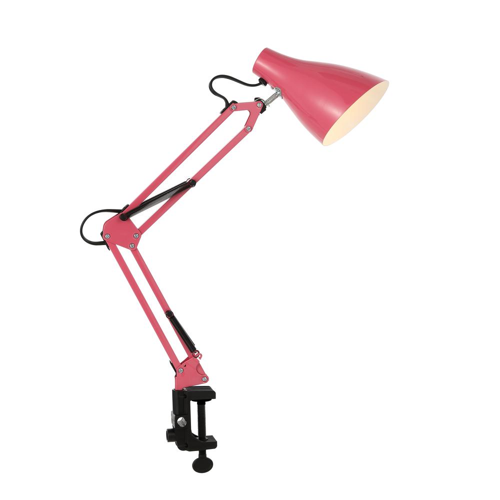 Odile Classic Industrial Adjustable Articulated Clamp On LED Task Lamp. Picture 4