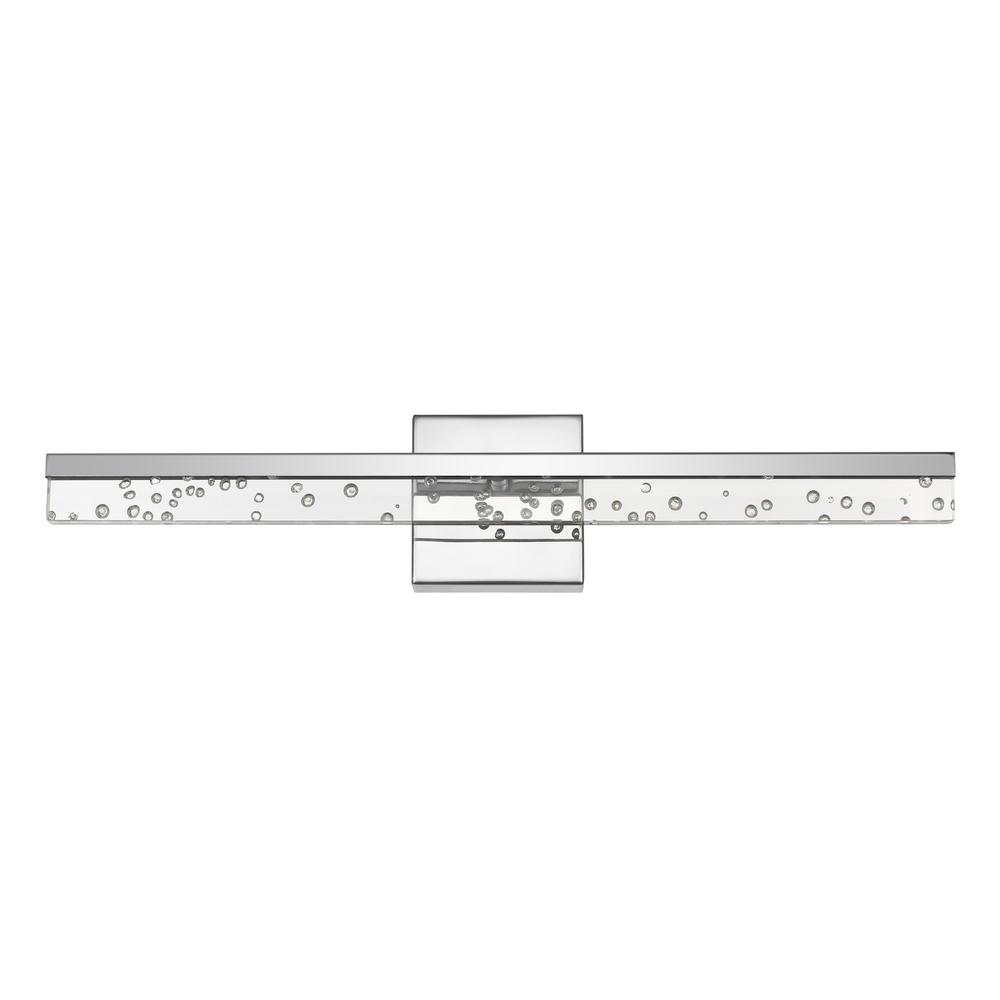 Mario Modern Contemporary Iron/Seeded Acrylic Integrated Led Vanity Light. Picture 2