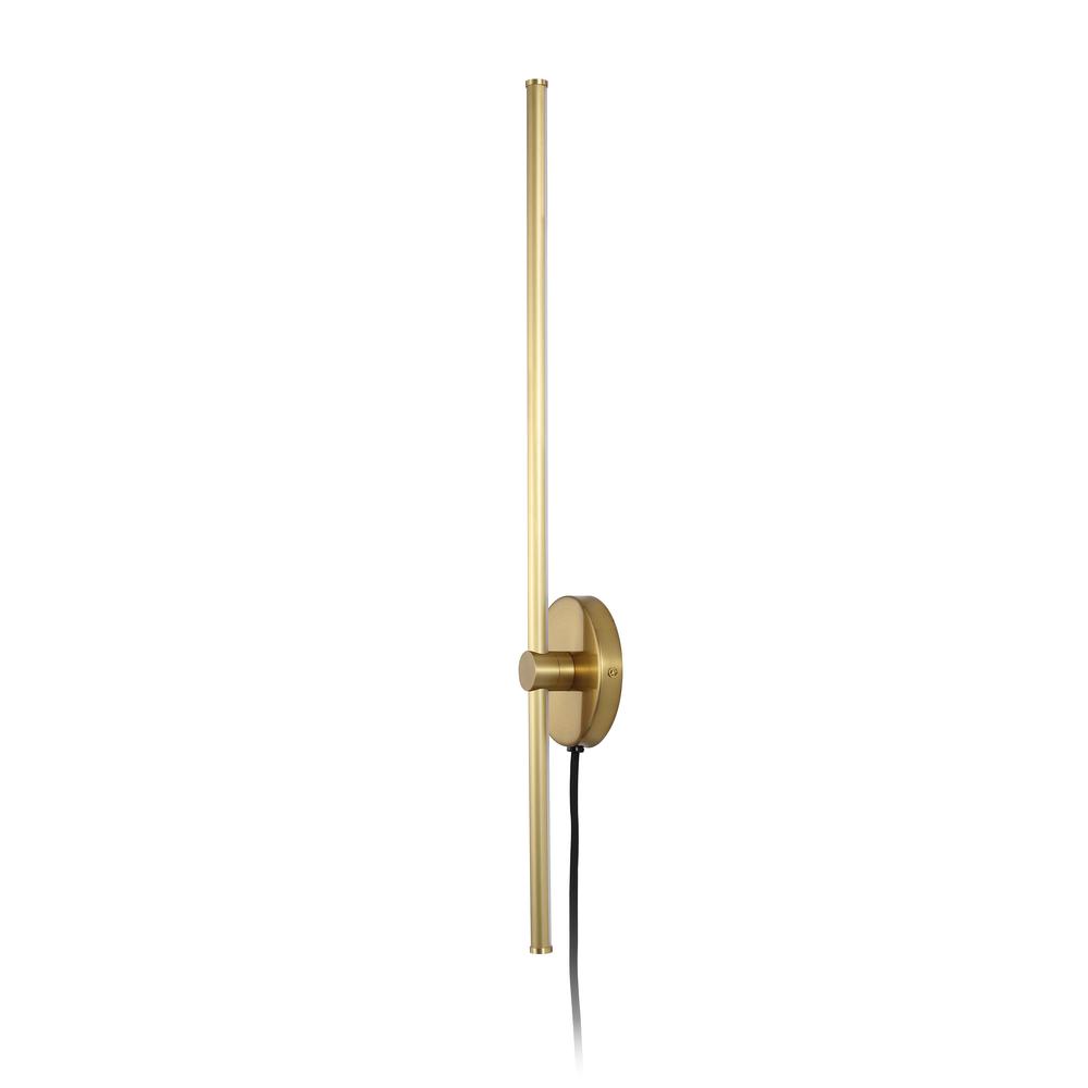 Minimalist Iron Adjustable Bar Integrated Led Plug-In Sconce. Picture 9