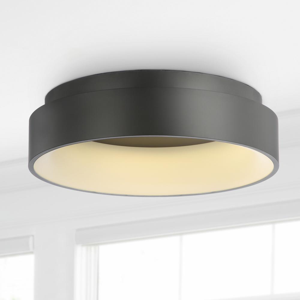 Ring Integrated LED Flush Mount Ceiling Light. Picture 7