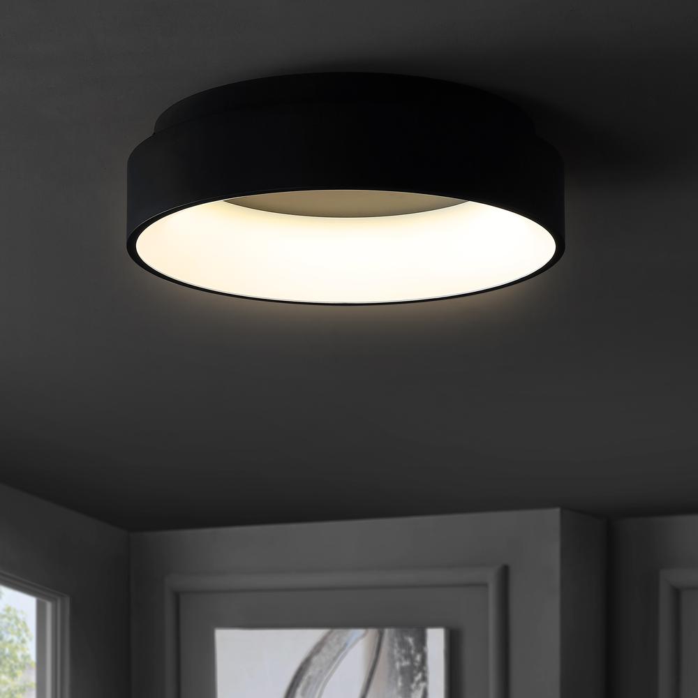 Ring Integrated LED Flush Mount Ceiling Light. Picture 4