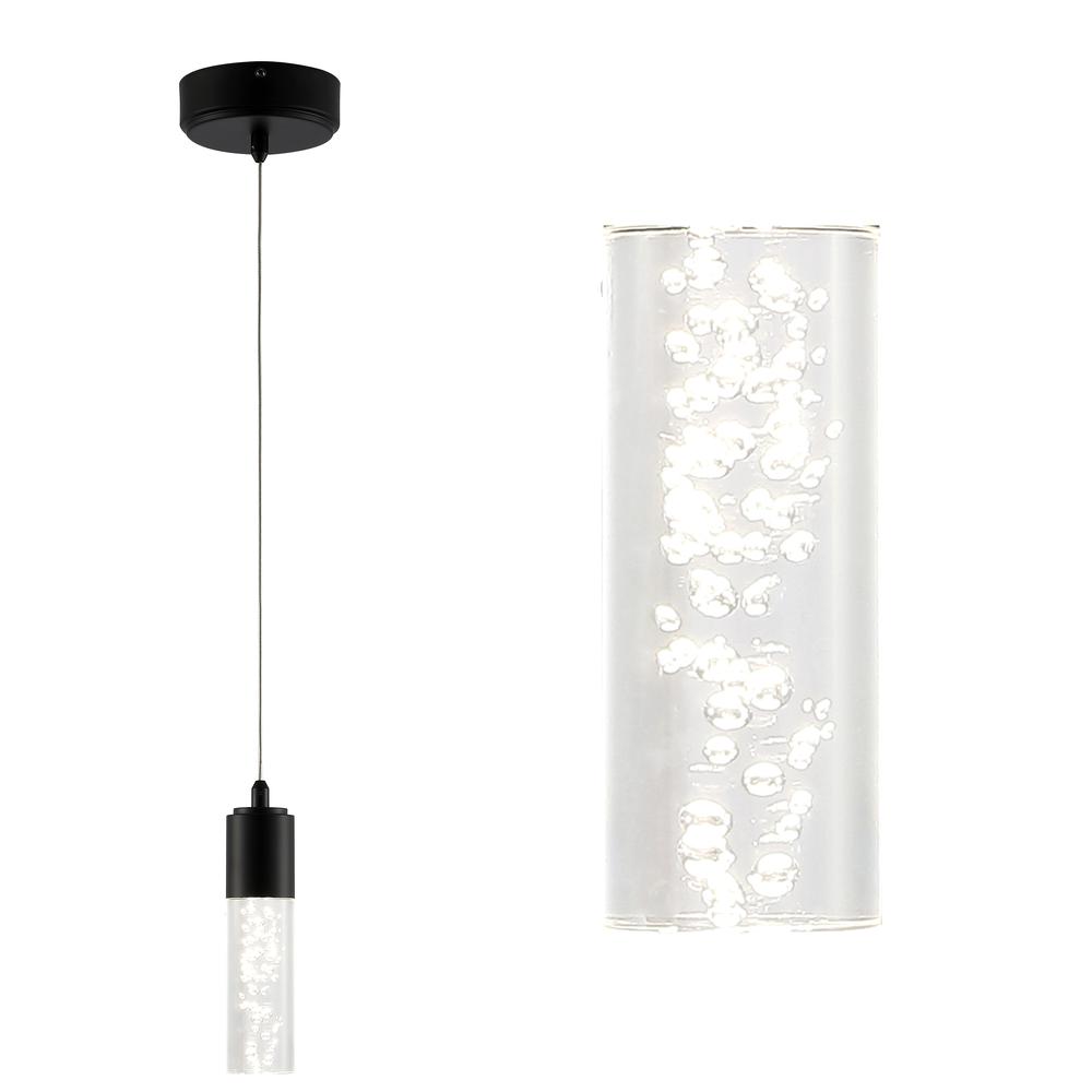 Bolha Bubble Acryliciron Modern Minimalist Integrated LED Pendant. Picture 9