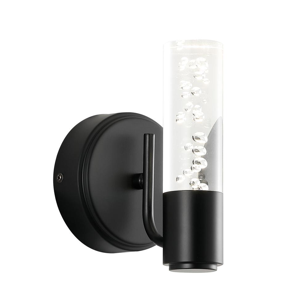 Bolha Minimalist Modern Bubble Acrylic/Iron Integrated LED Vanity Light. Picture 6