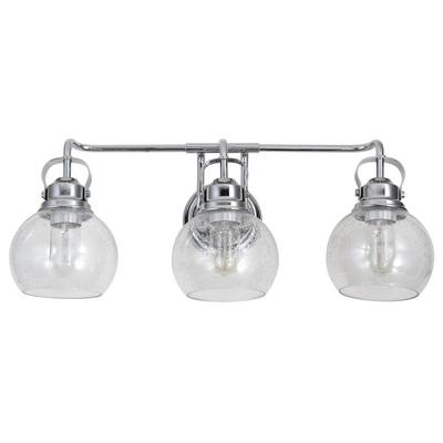 Shirley Metal Bubbled Glass Vanity Light. Picture 9