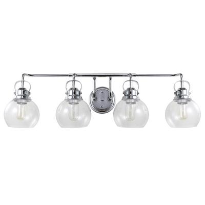 Shirley Metal Bubbled Glass Vanity Light. Picture 10