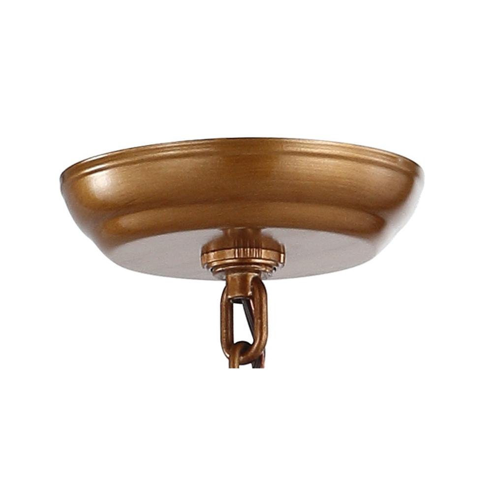 PagodaBulb Lantern Metal LED Pendant. Picture 4