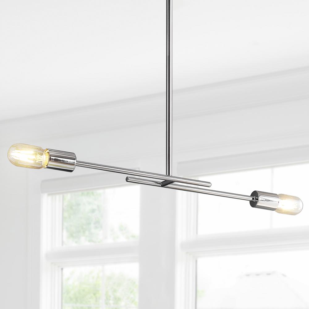 Turing Adjustable Metal LED Linear Pendant. Picture 12