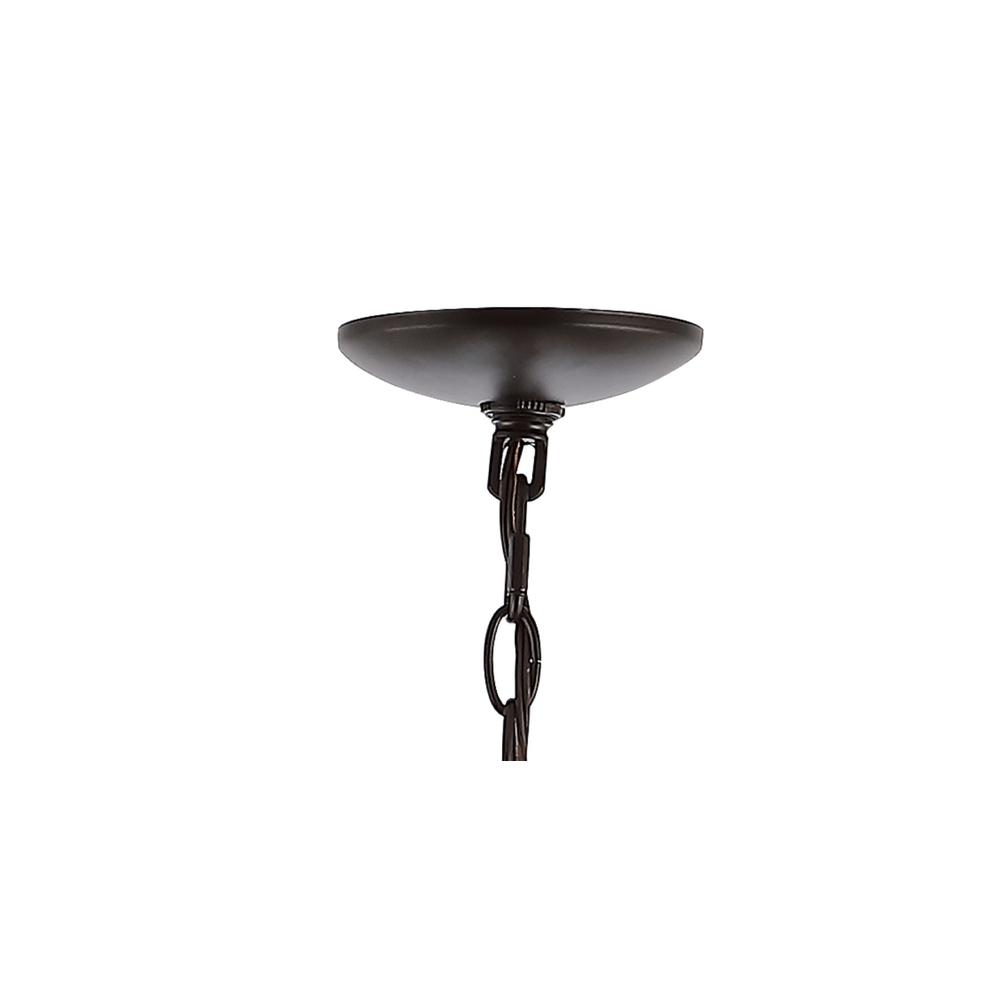 Gatsby Adjustable Iron Rustic Glam LED Pendant. Picture 4