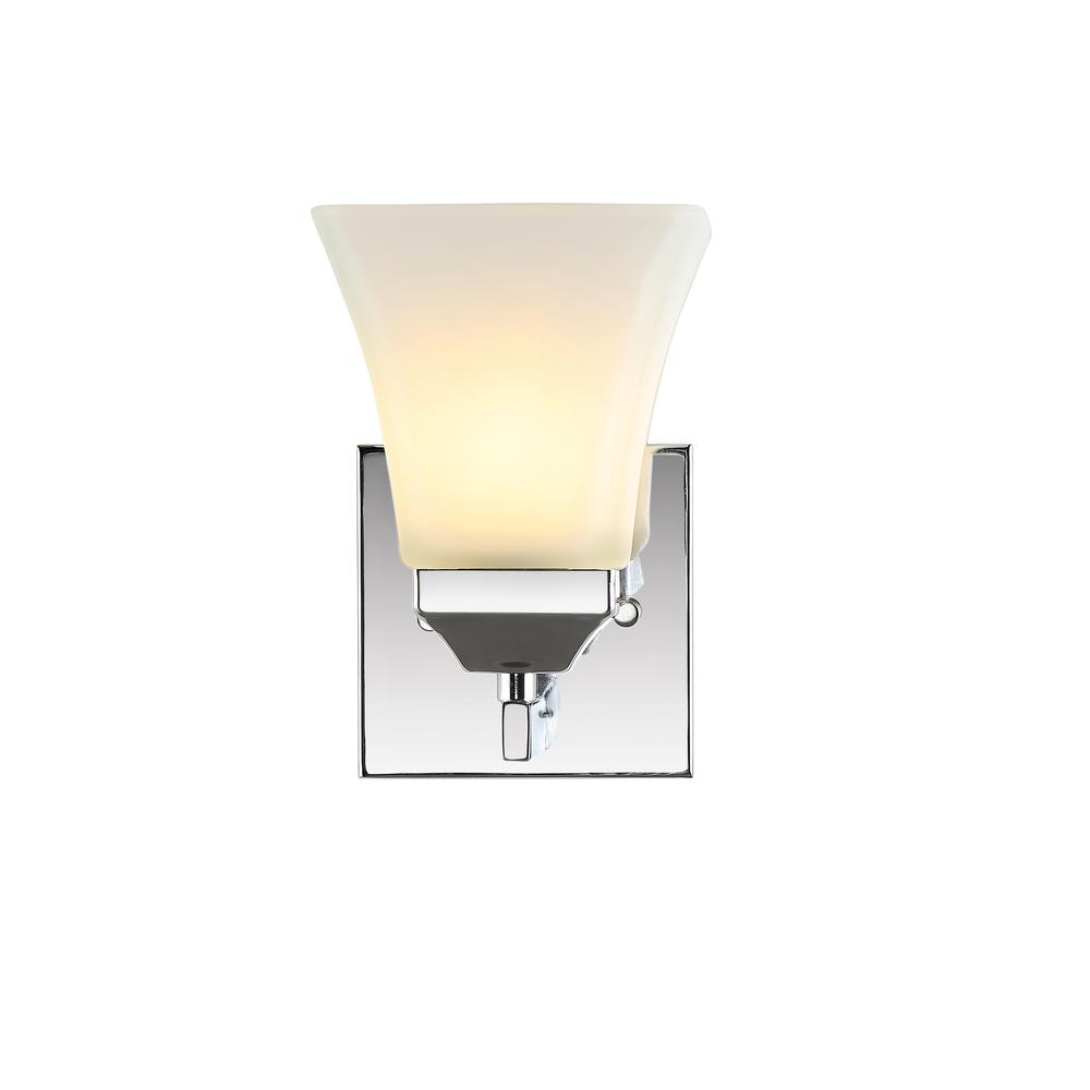 Staunton Iron/Glass Modern Cottage LED Vanity Light. Picture 7