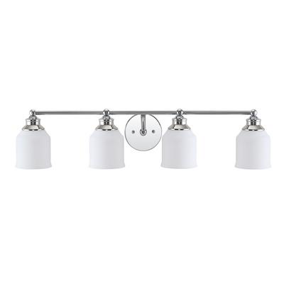 Lydia Iron/Frosted Glass Farmhouse Cottage Led Vanity Light. Picture 9