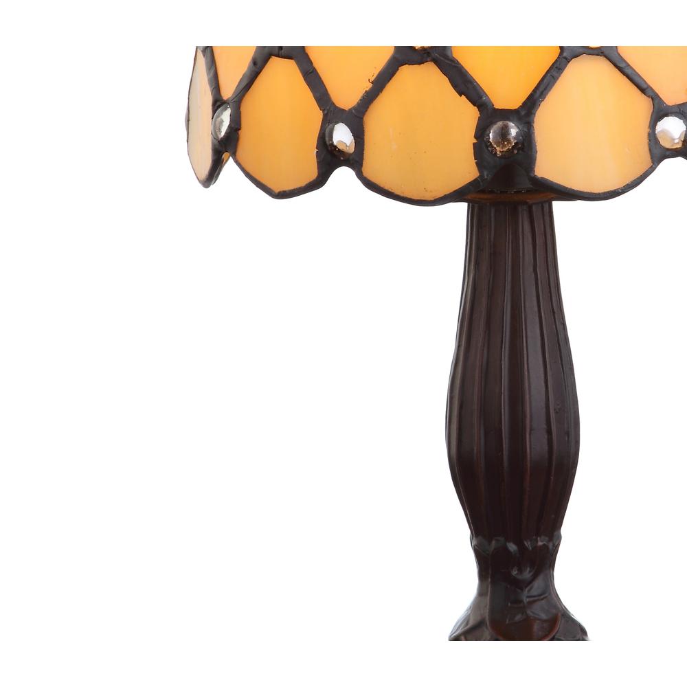Campbell Tiffany Style LED Table Lamp. Picture 3