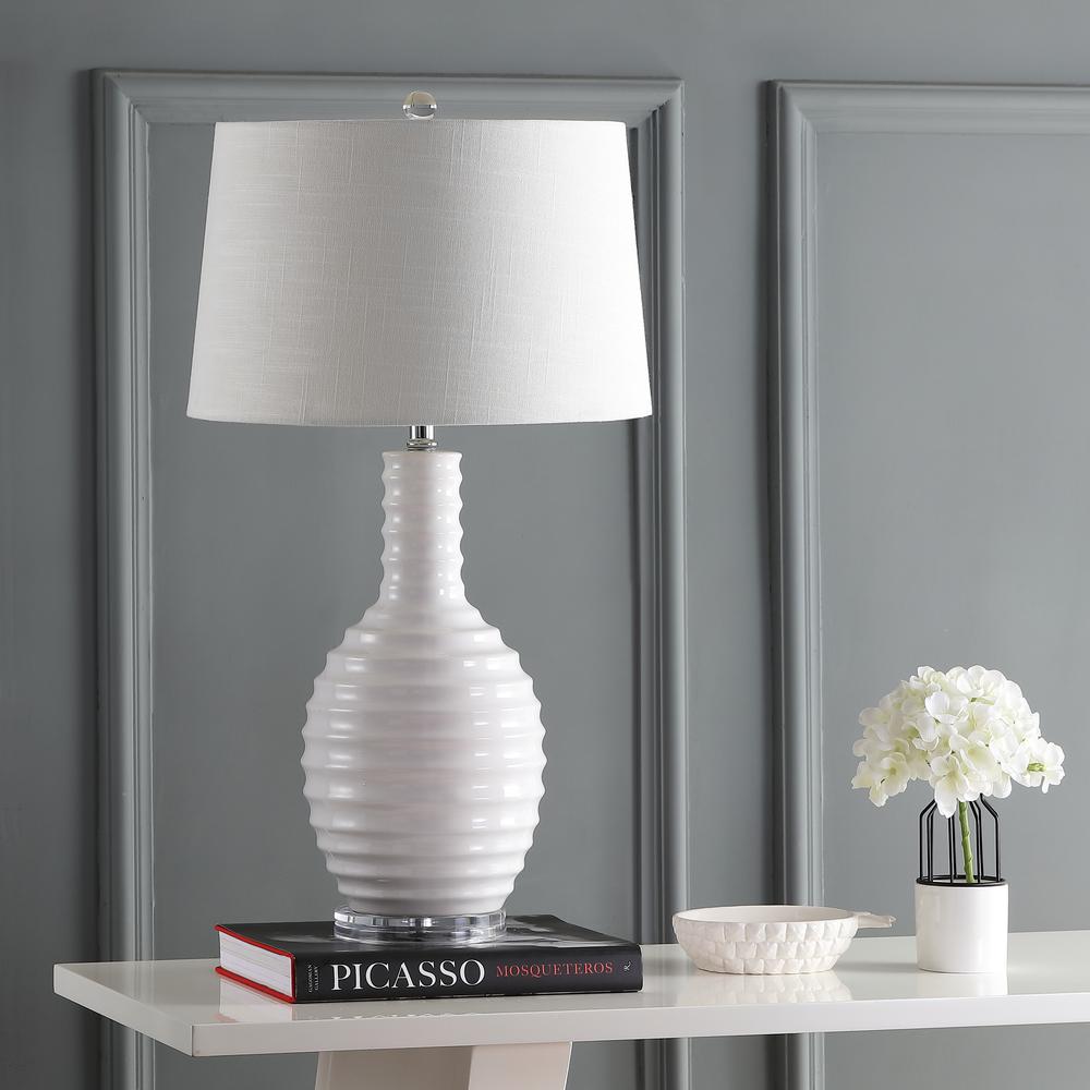 Dylan Ceramic LED Table Lamp. Picture 6