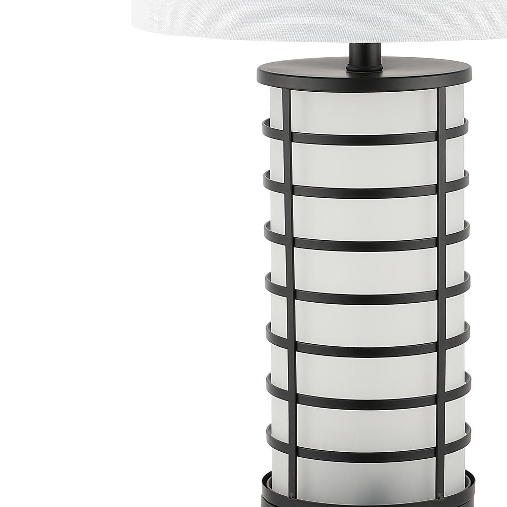 Jayce Modern Industrial Iron Nightlight LED Table Lamp. Picture 2