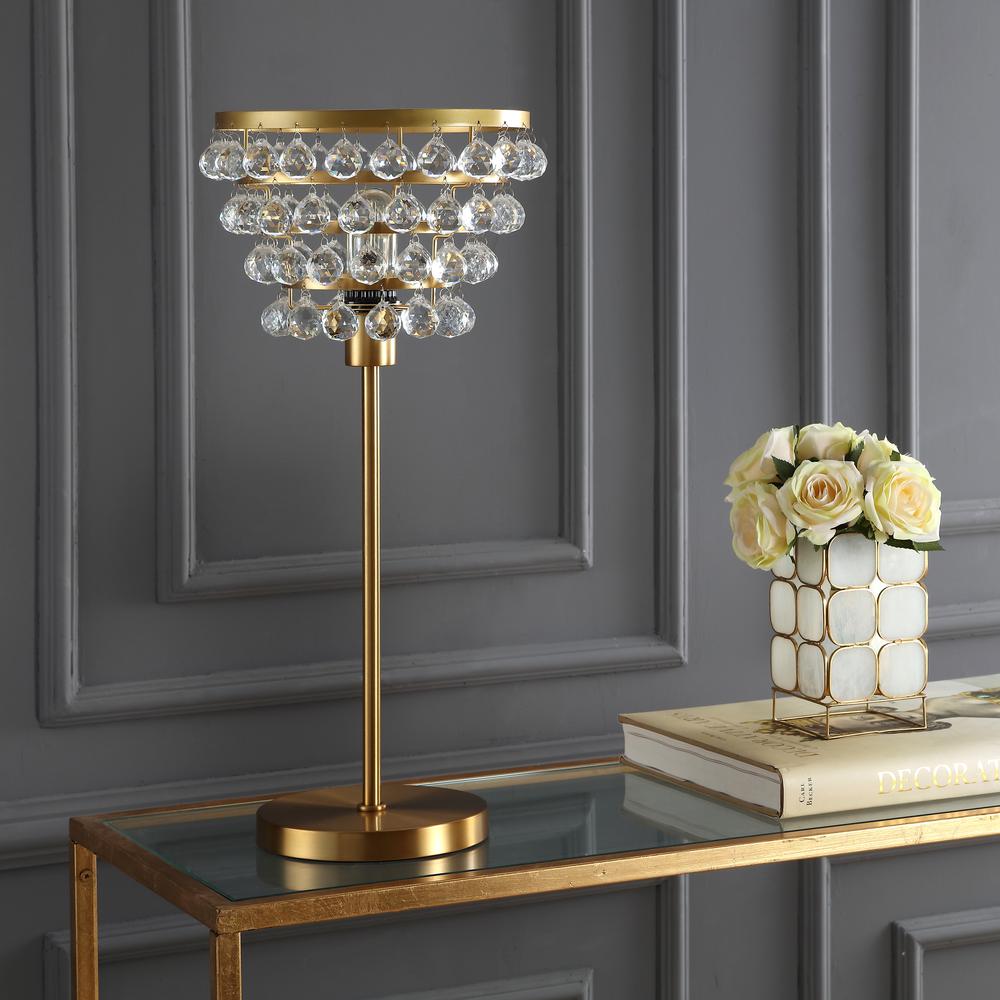 Buckingham Crystal/Metal Table Lamp. Picture 7