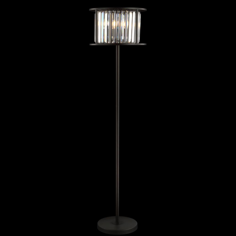 Bevin Metal/Crystal LED Floor Lamp. Picture 3
